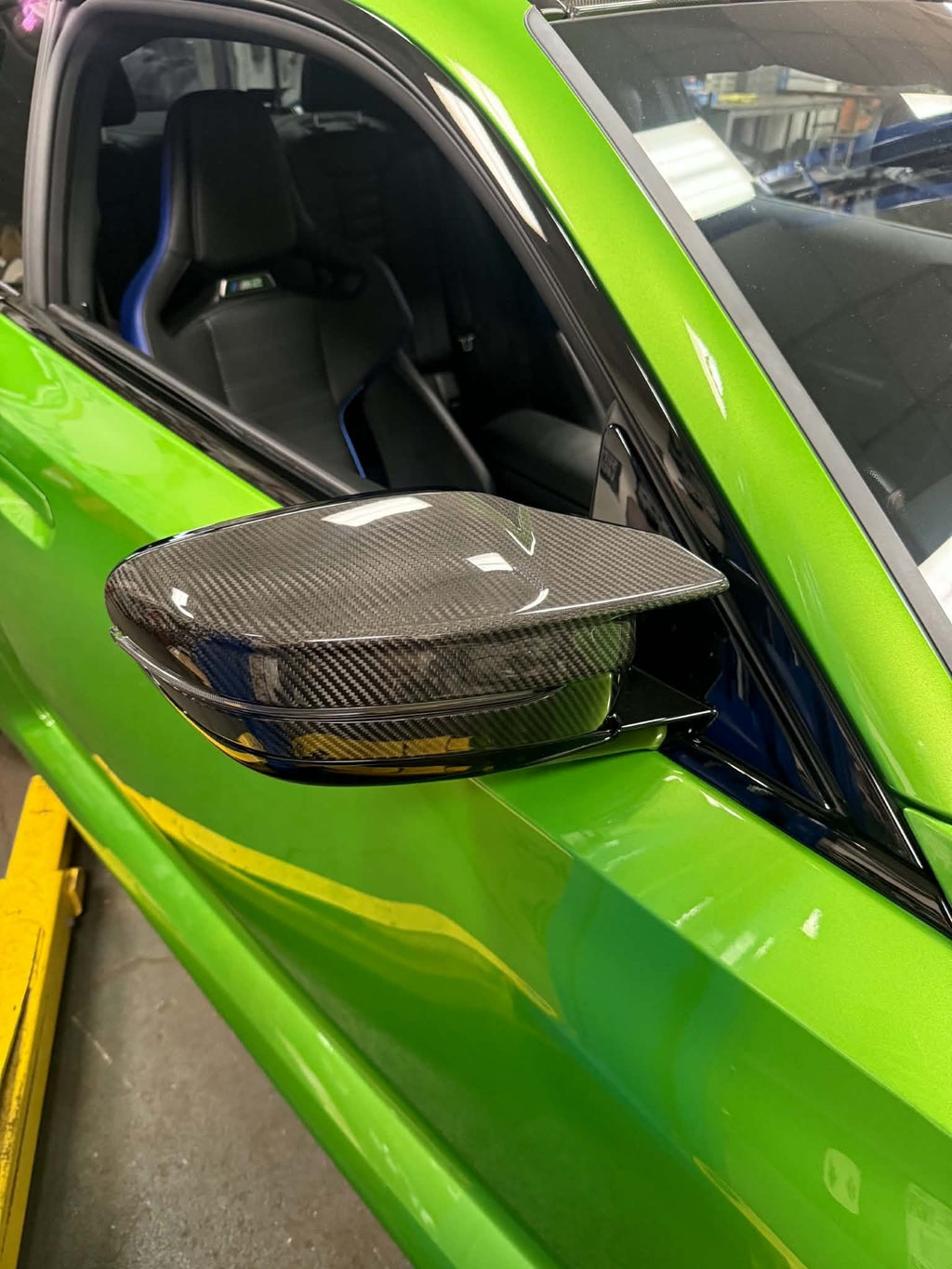 G8X Dry Carbon Fiber Mirror Caps
