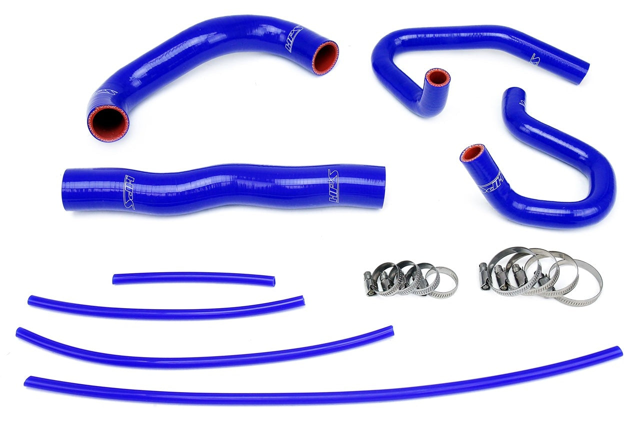 HPS Reinforced Blue Silicone Radiator + Heater Hose Kit Coolant Hyundai 13-14 Genesis Coupe 2.0T Turbo 4Cyl