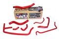HPS Red Reinforced Silicone Radiator and Heater Hose Kit Coolant Ford 2015-2019 Mustang Ecoboost 2.3L Turbo
