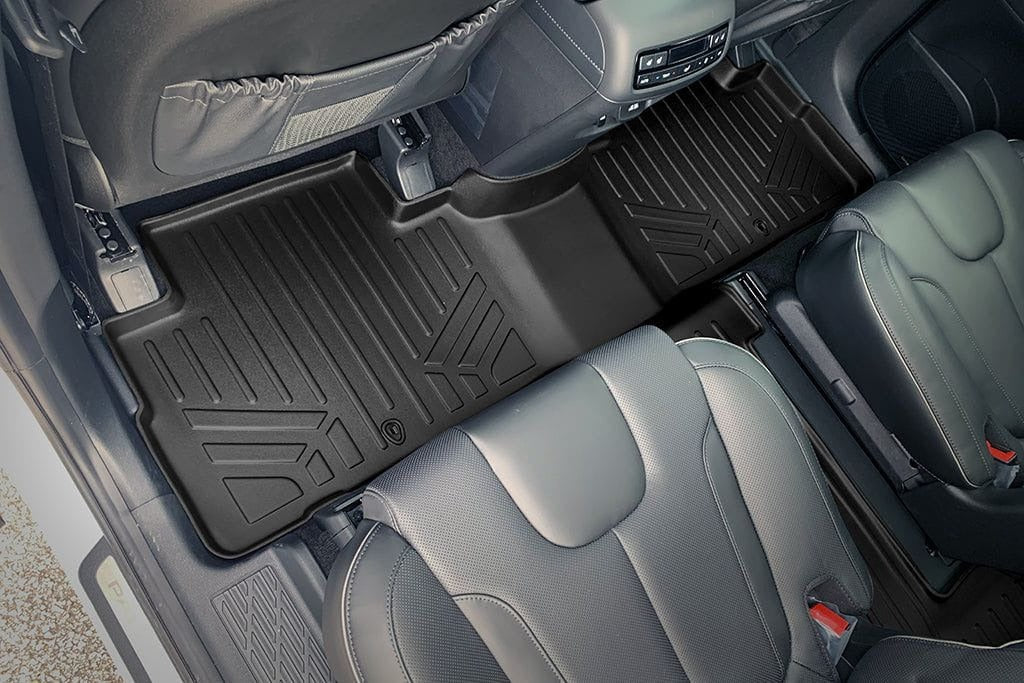 SMARTLINER Floor Liners for 2020-2025 Hyundai Palisade (2nd Row Bucket) with in between Coverage