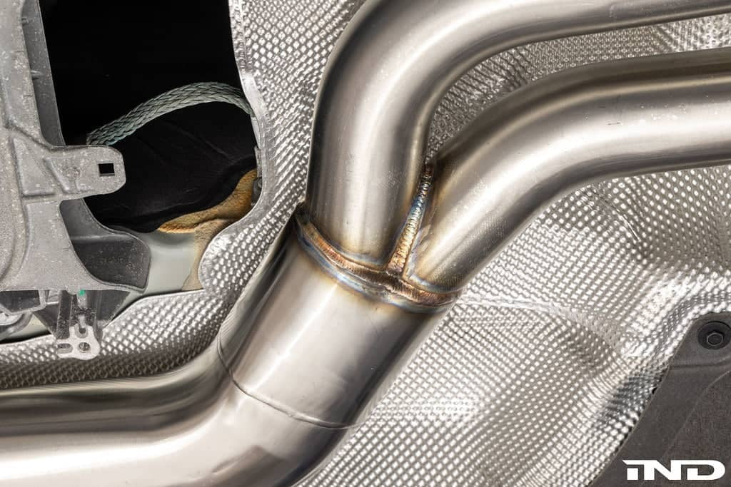 Supersprint BMW G87 M2 J-Pipe Resonator Delete Package For OEM Muffler