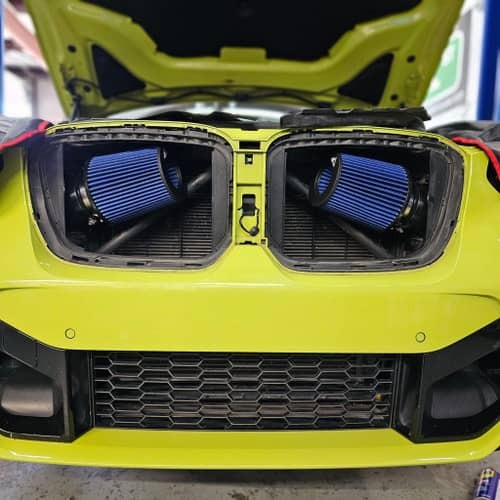 MAD BMW X3M X4M Front Mount Intakes S58 F97 F98
