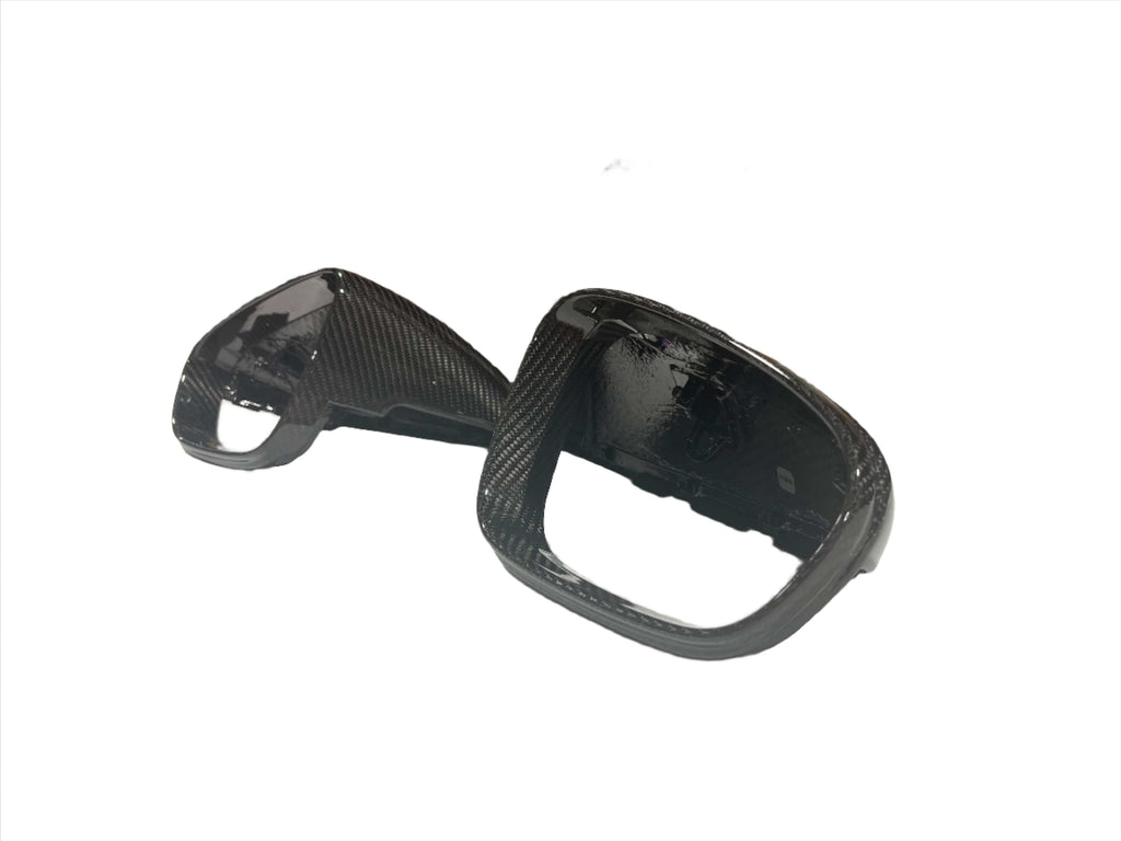Kies Porsche 992 911 (2019-2024) Dry Carbon Fiber Gloss Mirror Cap Replacement