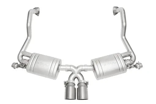 Porsche 987.2 Cayman / Boxster Valved Exhaust System -Straight Cut Single Wall