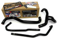 HPS Black Reinforced Silicone Radiator Hose Kit Coolant Ford 10-13 F150 SVT Raptor 6.2L V8