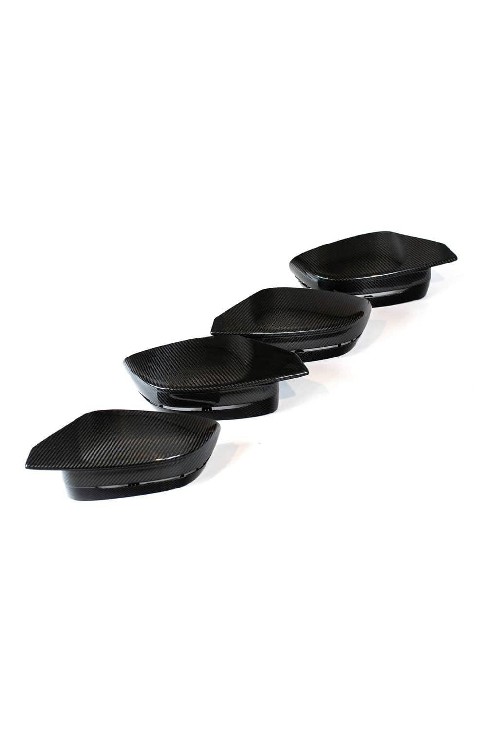 G8X Dry Carbon Fiber Mirror Caps