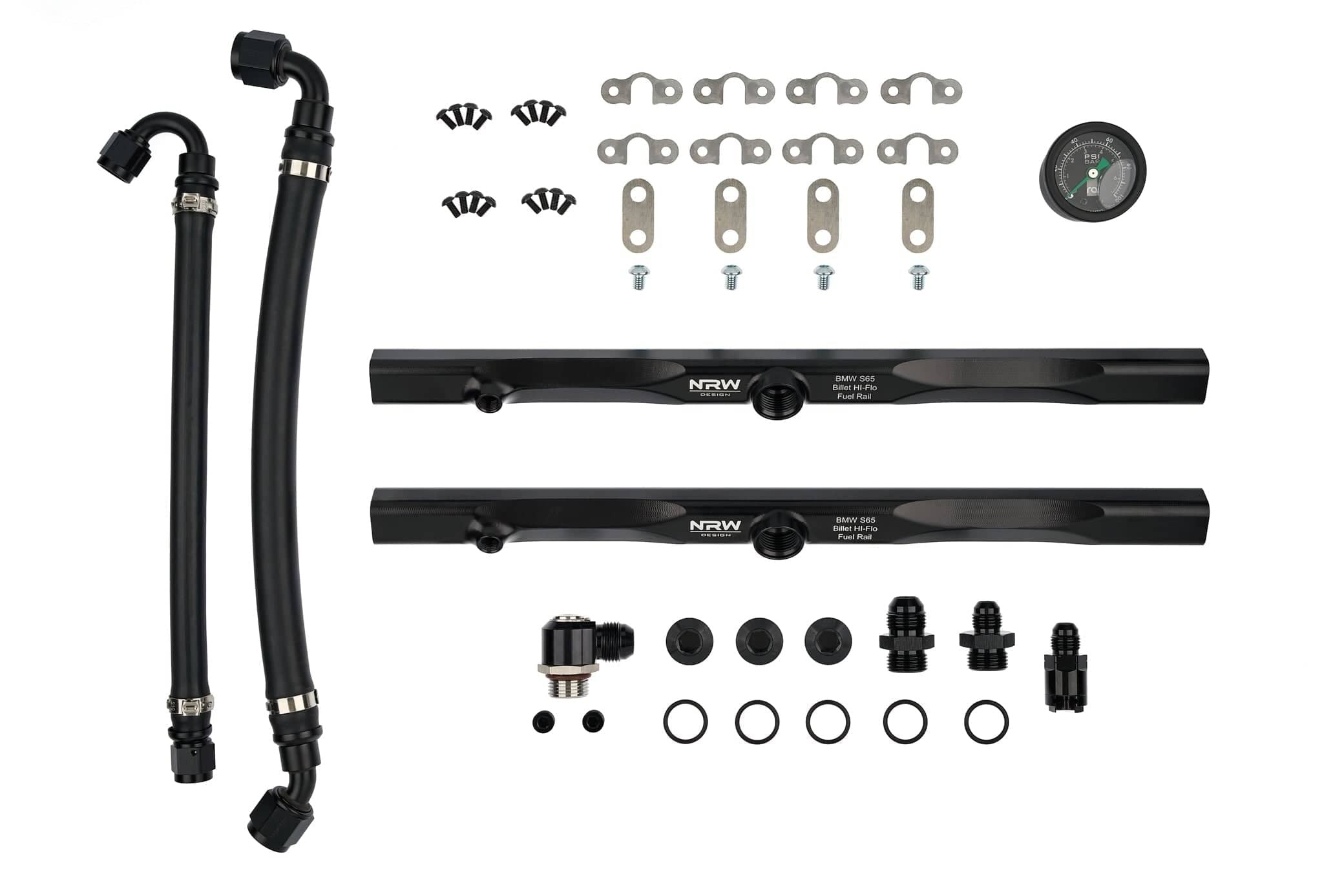 NRW-Design BMW E9X S65 Billet Fuel Rail System