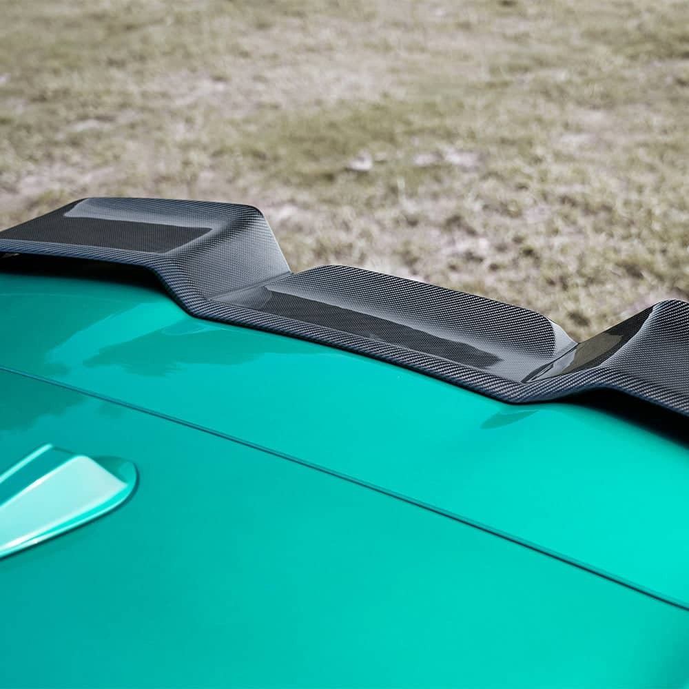 X5M F95 SQ Style Dry Carbon Fiber Roof Spoiler