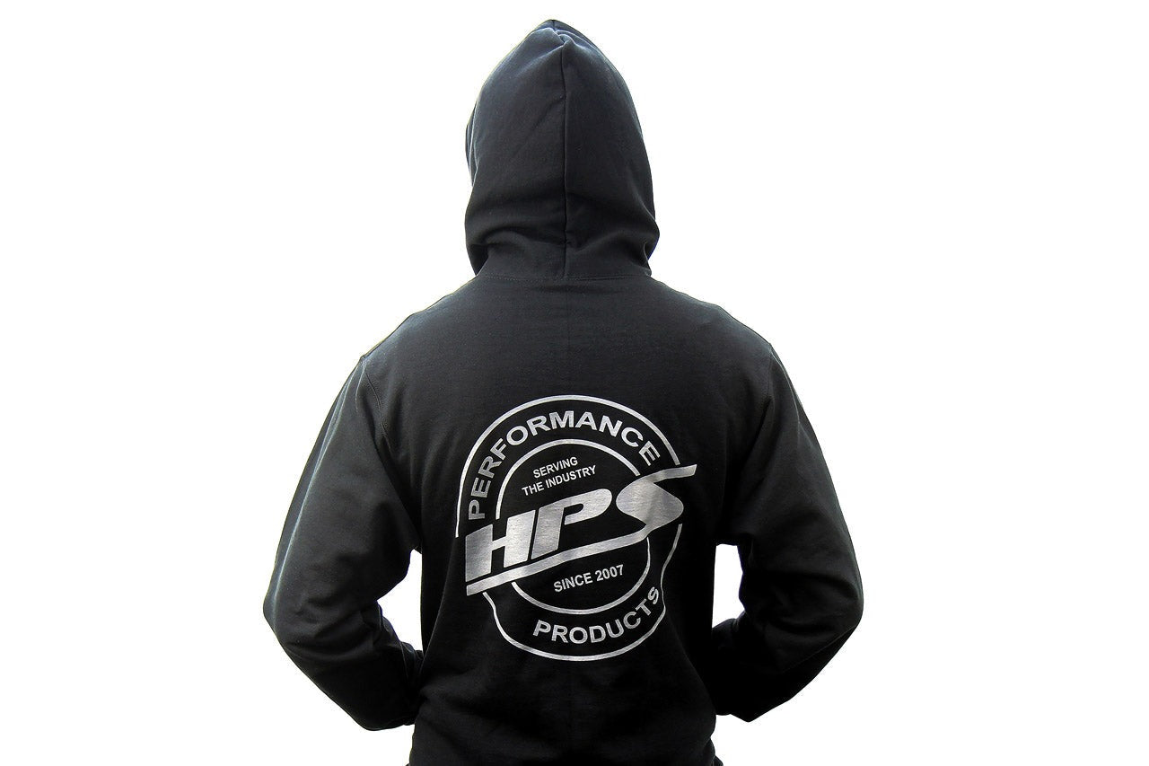 HPS Performance 2022 Round Logo Zip-Up Hoodie, Black