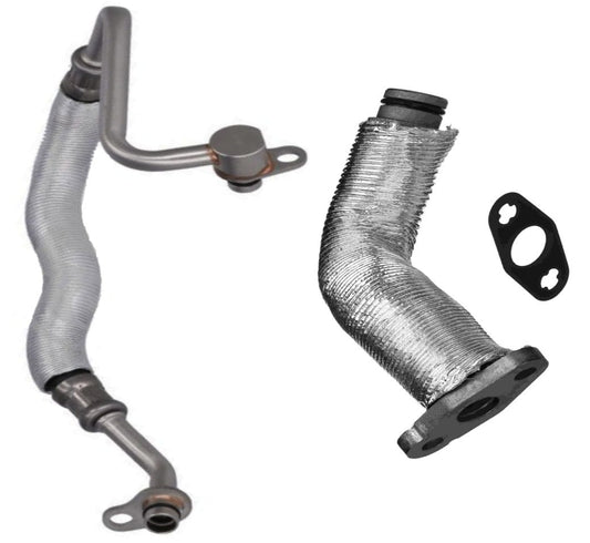 BMW F30 330i & 330e Turbocharger Oil Line Kit By Febi 11427617535 & 11428487371