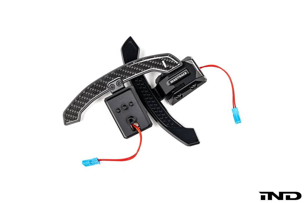 JQ Werks / MadTrace BMW G-Chassis Clubsport Magnetic Shift Paddle Set - Carbon V3