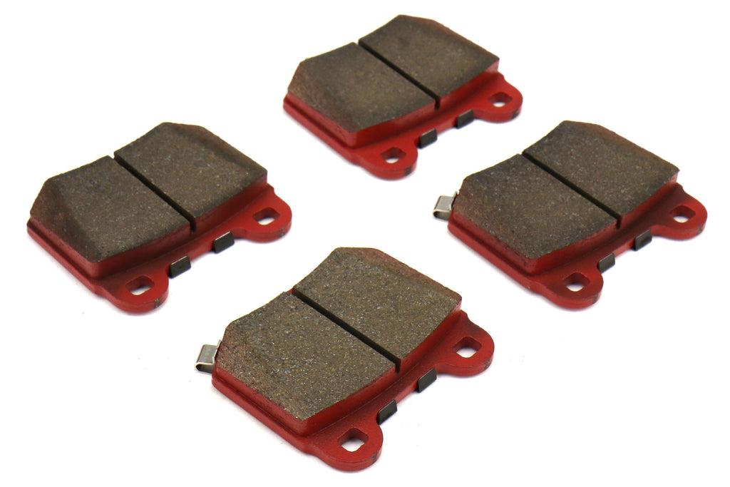 DBA XP650 Track Performance Rear Brake Pads - 2004-2017 Subaru STI / Mitsubishi Evo / OEM Brembo Applications