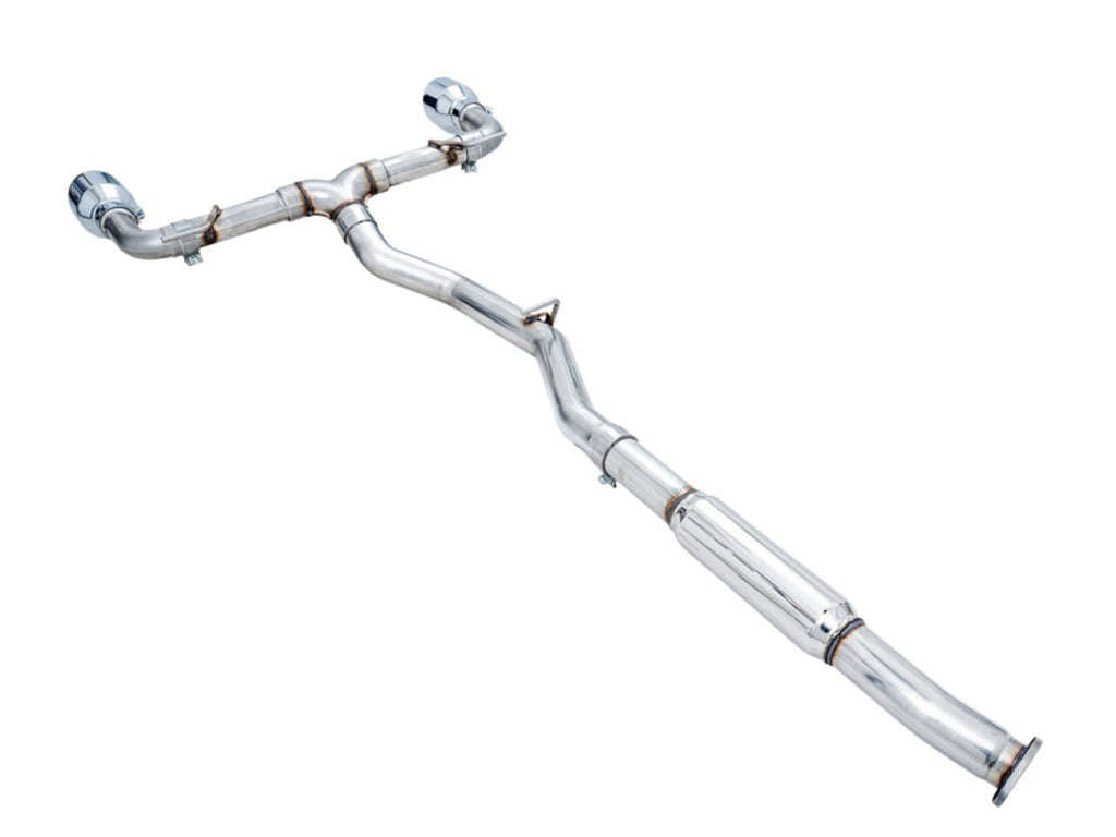AWE Track Edition Exhaust (Chrome Silver Tips) - 2013-2016 Scion FR-S / 2013-2024 Subaru BRZ / 2017-2020 Toyota 86 / 2022-2024 GR86