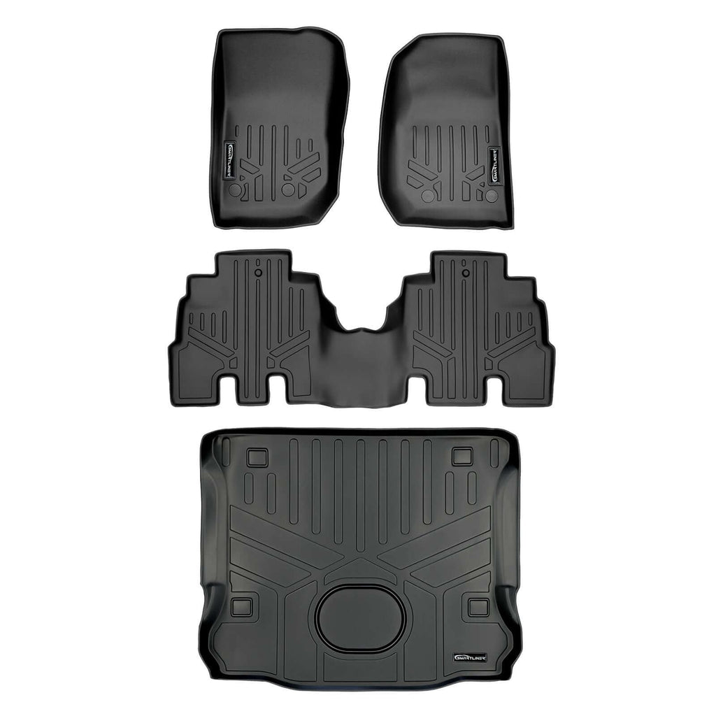 Smart TrimTM Floor Liners For 2015-2018 Jeep Wrangler Unlimited (JK Old Body Style Only)