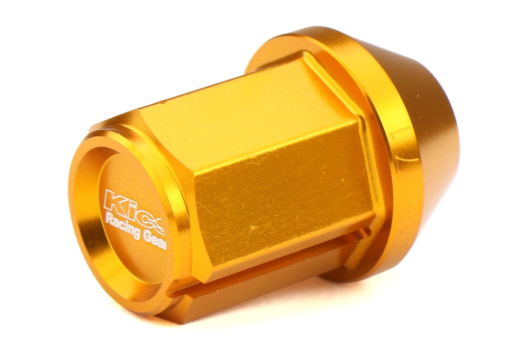 Project Kics Leggdura Racing Lug Nuts Yellow Gold M12X1.25 - Universal