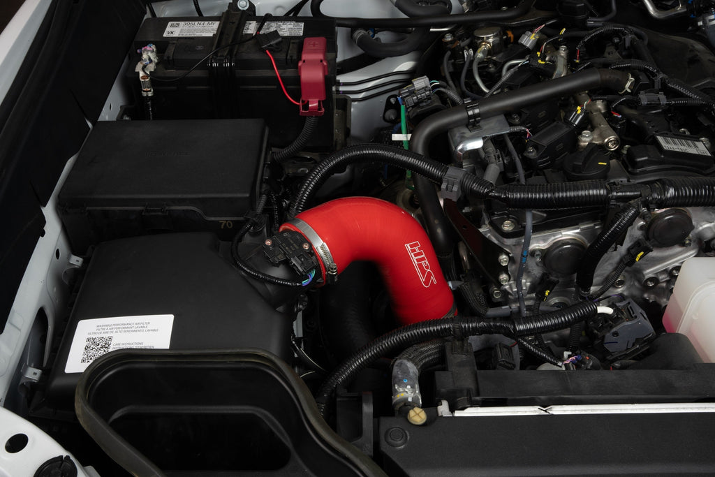 HPS Reinforced Silicone Post MAF Air Intake Hose Kit 2025 Toyota 4Runner 2.4L Turbo, 57-2207