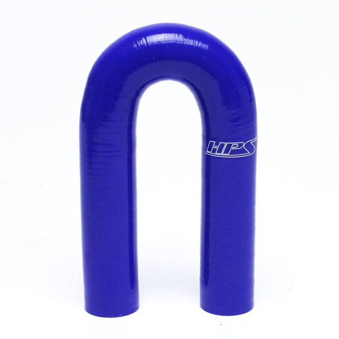 HPS 1" Silicone 180 Degree U Bend Elbow Coupler Hose, High Temp 4-ply Reinforced (25mm ID)
