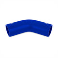 Mishimoto 3.5in. 45 Degree Silicone Coupler - Blue