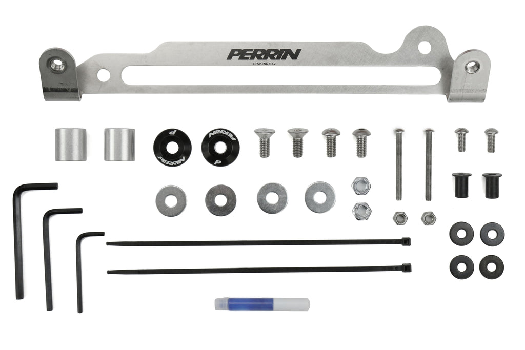 PERRIN Engine Cover Kit (Red) - 2015-2021 Subaru WRX