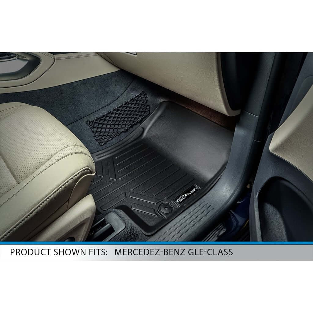SMARTLINER Floor Liners for 2020-2026 Mercedes-Benz GLS-Class 7 Passenger (2nd Row Bench)