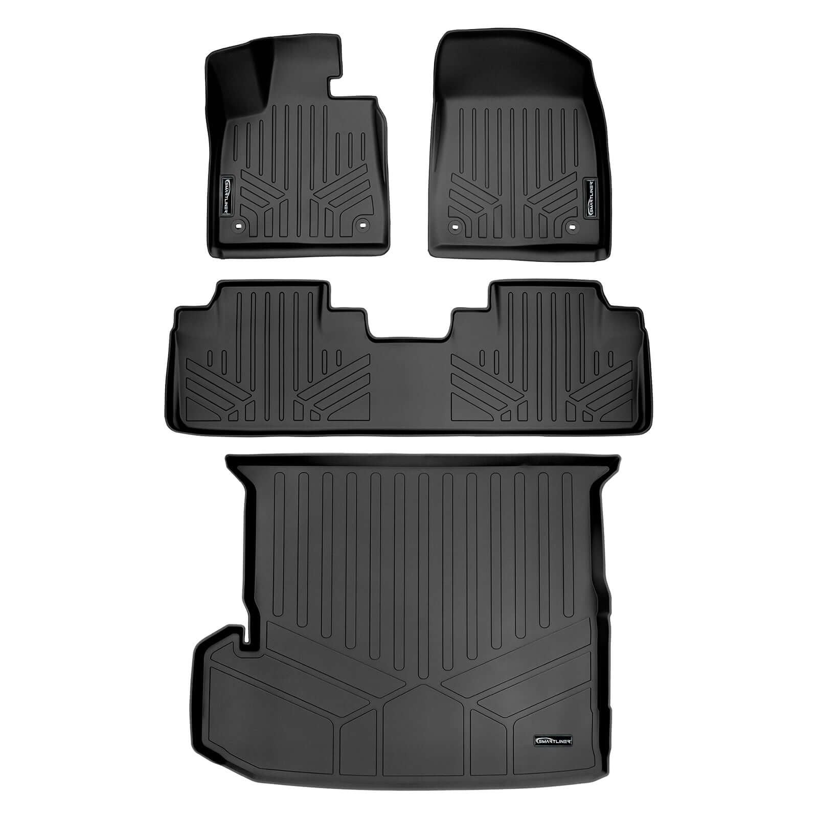 SMARTLINER Floor Liners for 2018-2022 Lexus RXL (7 Passenger)