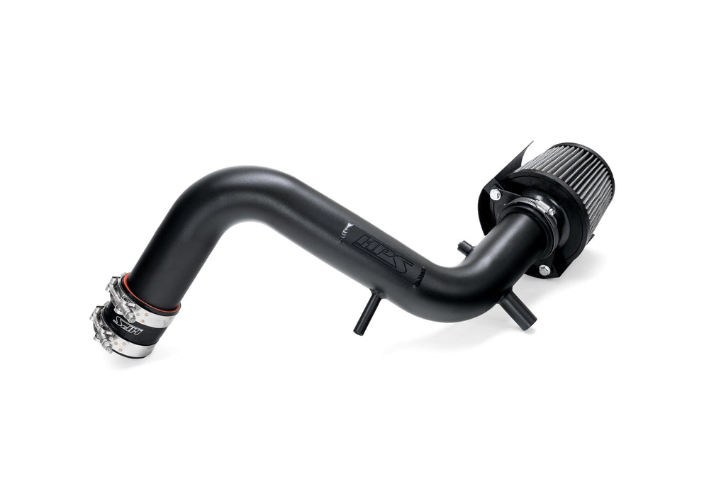 HPS Performance Shortram Air Intake Kit 2013-2017 Hyundai Veloster 1.6L Turbo, Black