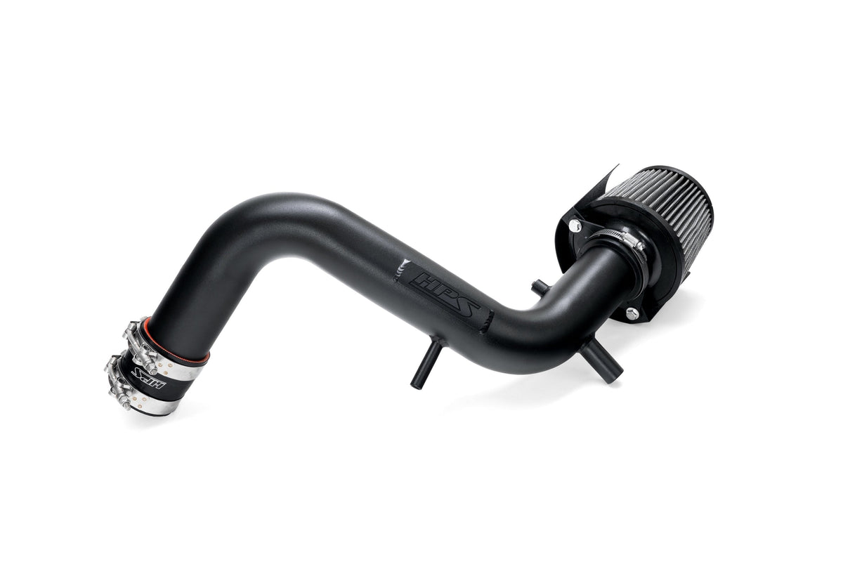 HPS Performance Shortram Air Intake Kit 2013-2017 Hyundai Veloster 1.6L Turbo, Black