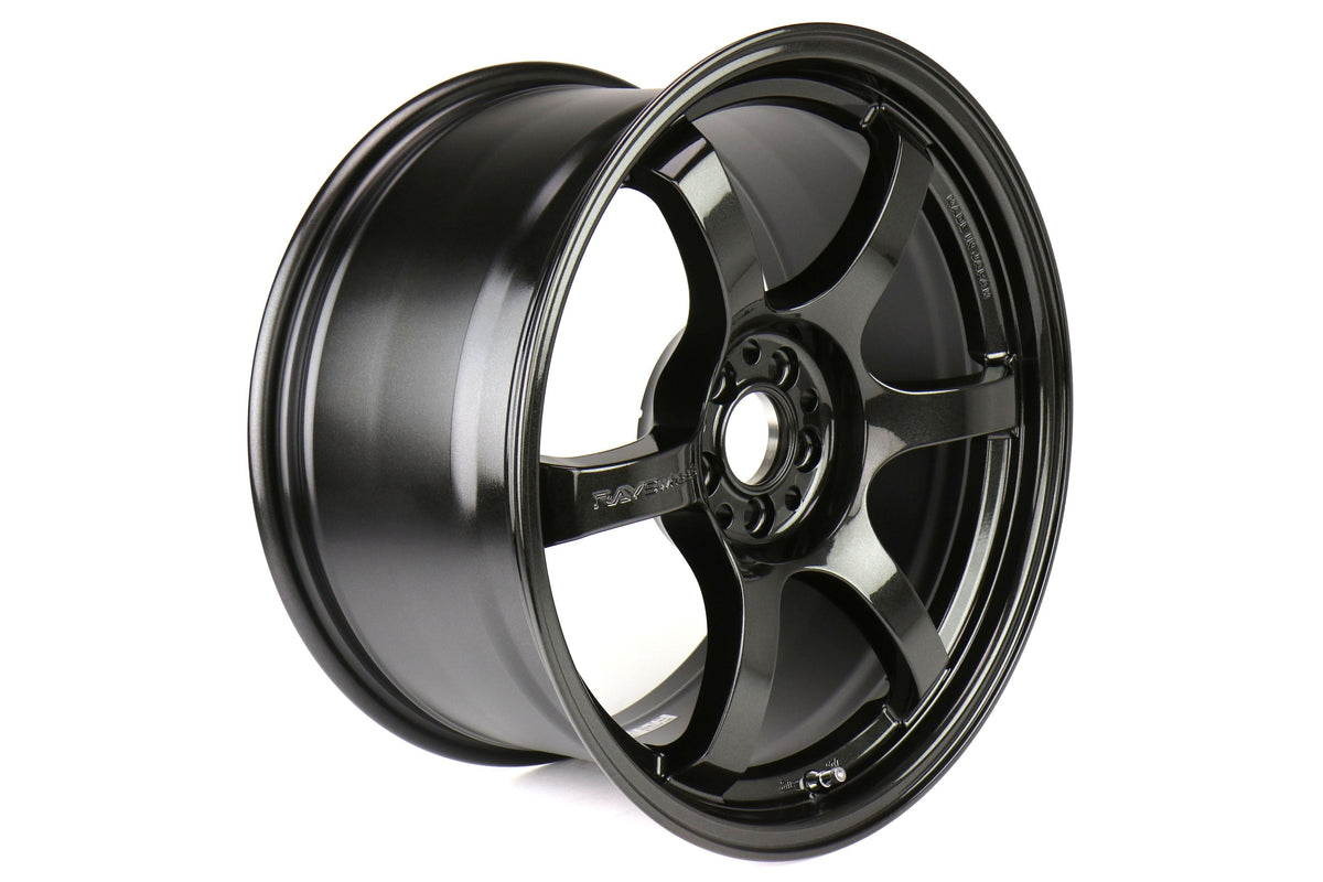 Rays Gram Lights 57DR Glass Black 18x9.5 +38 5x100 (Single Wheel) - 2013-2023 Subaru BRZ / Scion FR-S / Toyota GR86 / 2014-2018 Subaru Forester