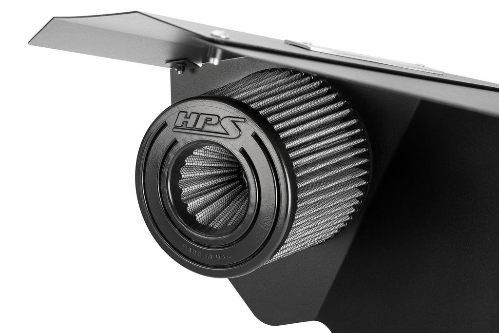 HPS Performance Air Intake Kit 2024-2026 Toyota Tacoma 2.4L Turbo, Includes Heat Shield, 827-779