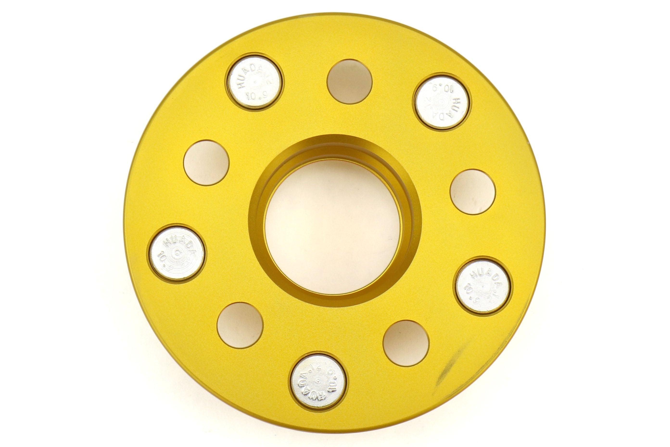 ISC Suspension 5x100 to 5x114.3 15mm Wheel Adapters Gold - Subaru Models (inc. 2002-2014 WRX)