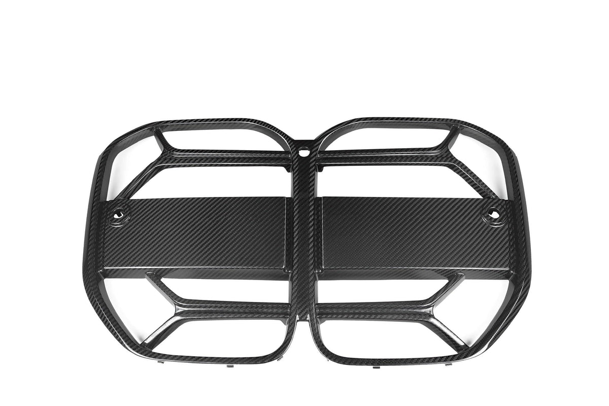 4 Series Coupe/Convertible G22/G23 CSL Style Dry Carbon Fiber Grill With or Without ACC