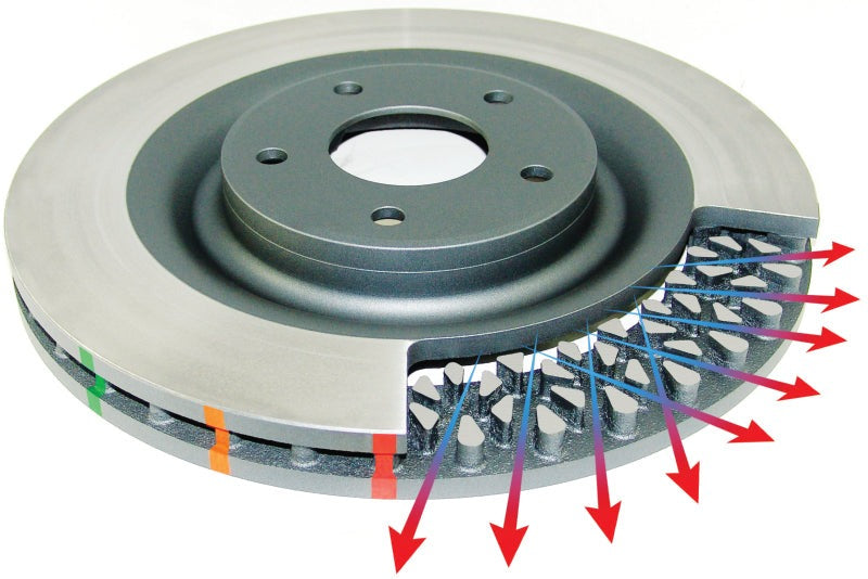 DBA 13+ Subaru/Scion BRZ/FR-S Limited&Premium (US Spec) Front Drilled & Slotted Street Series Rotor