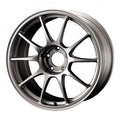 WedsSport TC105N Silver 18x8.5 +43 5x100 (Single Wheel) - 2013-2023 Subaru BRZ / Scion FR-S / Toyota GR86 / 2014-2018 Subaru Forester