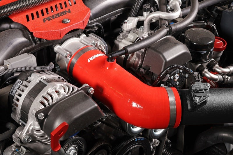 PERRIN Inlet Hose - Red 2022-2026 Subaru BRZ / Toyota GR86