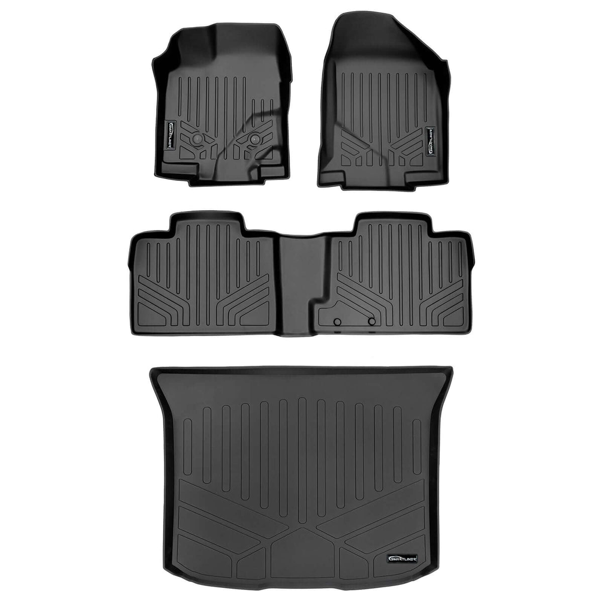SMARTLINER Floor Liners for 2011-2014 Ford Edge / 2011-2015 Lincoln MKX