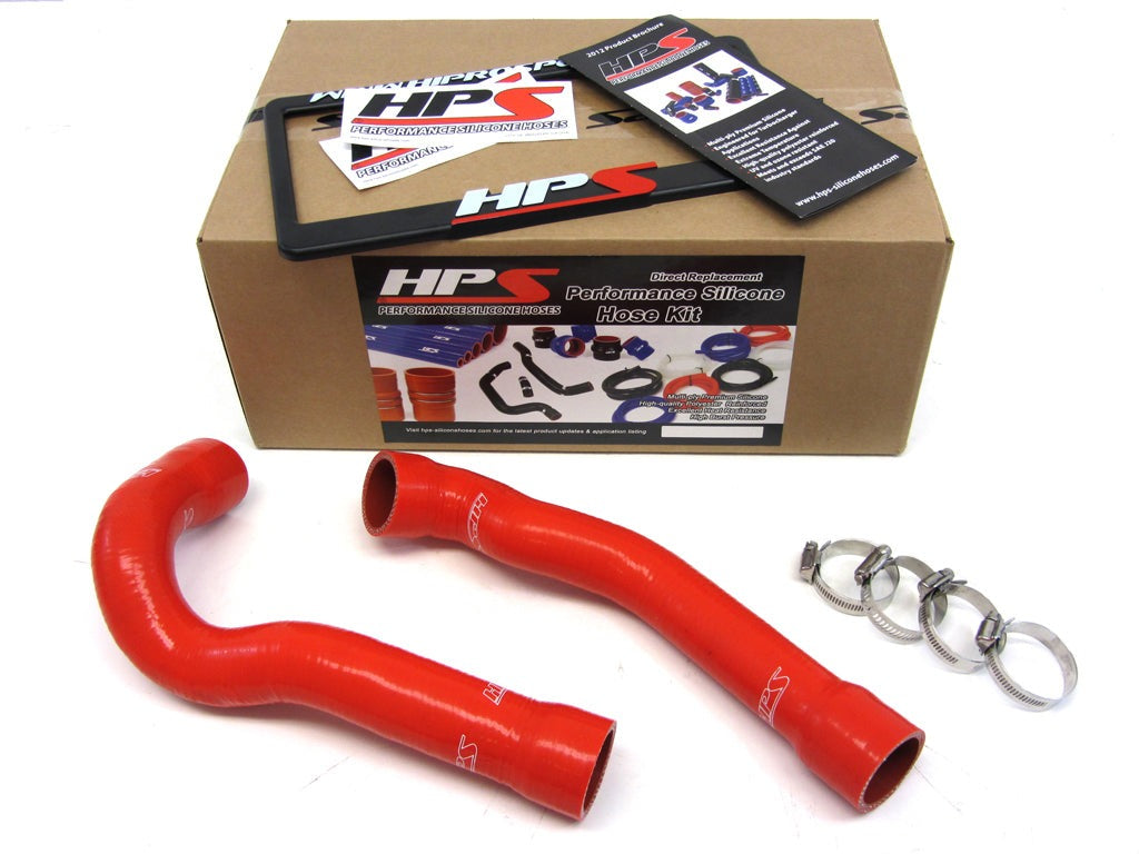 HPS Red Reinforced Silicone Radiator Hose Kit Coolant BMW 92-99 E36 325 / M3