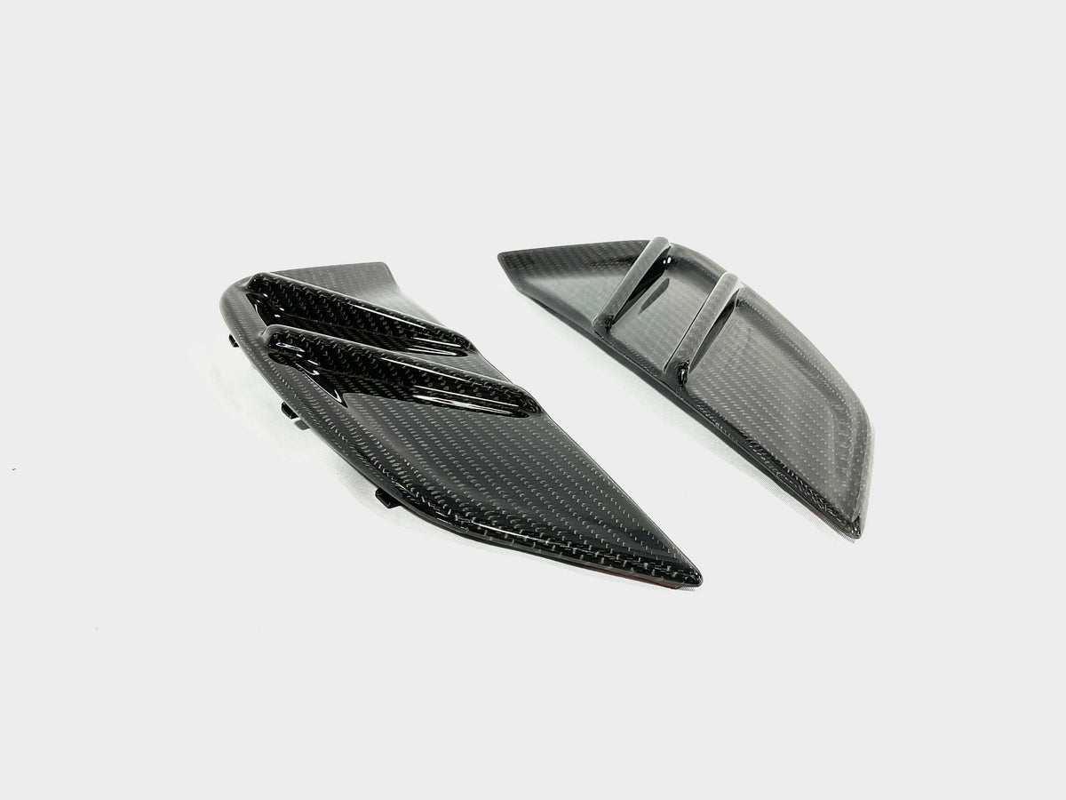 2020-2025 BMW M3 (G80) M4 (G82) Dry Carbon Fiber Modern Performance Style Vent Cover