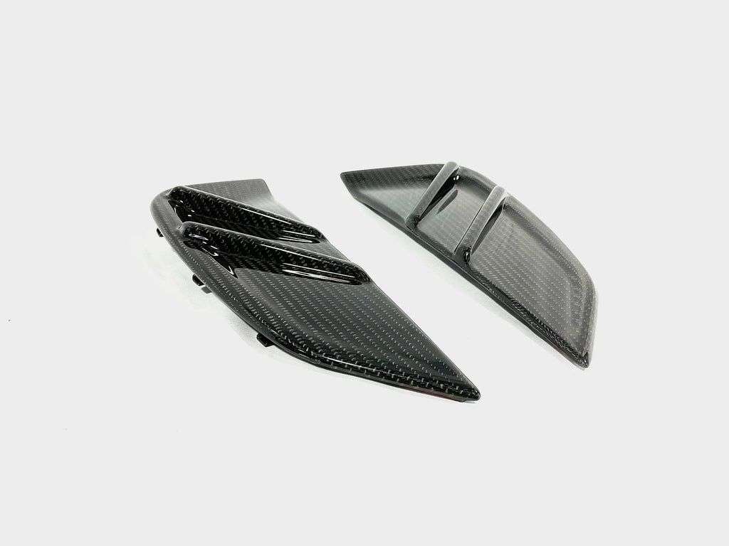 2020-2025 BMW M3 (G80) M4 (G82) Dry Carbon Fiber Modern Performance Style Vent Cover