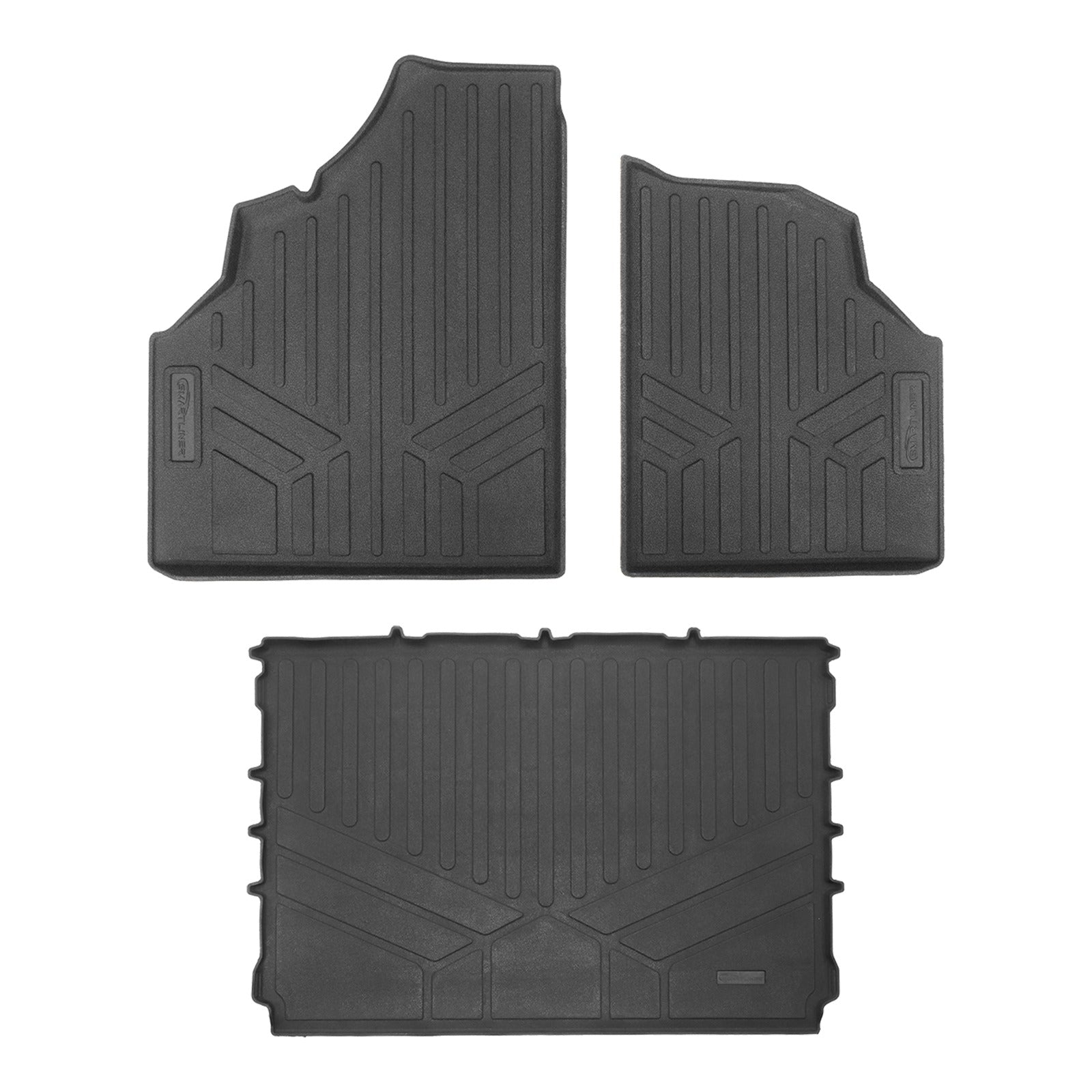 SMARTLINER OUTDOORSTM Rugged Rubber Floor Liners For 2016-2026 Can-Am Defender (3 Seater)