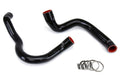 HPS Black Reinforced Silicone Radiator Hose Kit Coolant Jeep 91-01 Cherokee XJ 4.0L