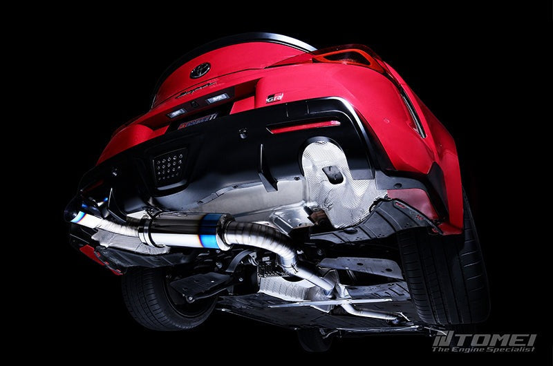 Tomei Single Exit Full Titanium Expreme Ti Exhaust Muffler Kit Type-R - 2020-2024 Toyota GR Supra