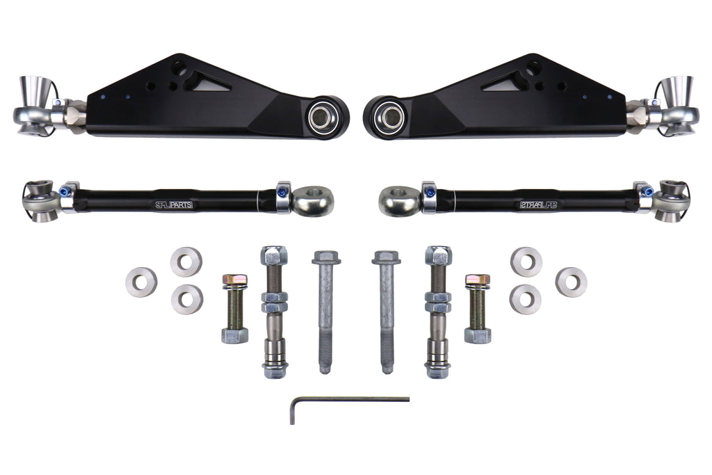 SPL Parts Front Lower Control Arms - 2013-2016 Scion FR-S / 2013-2026 Subaru BRZ / 2017-2026 Toyota GR86/86