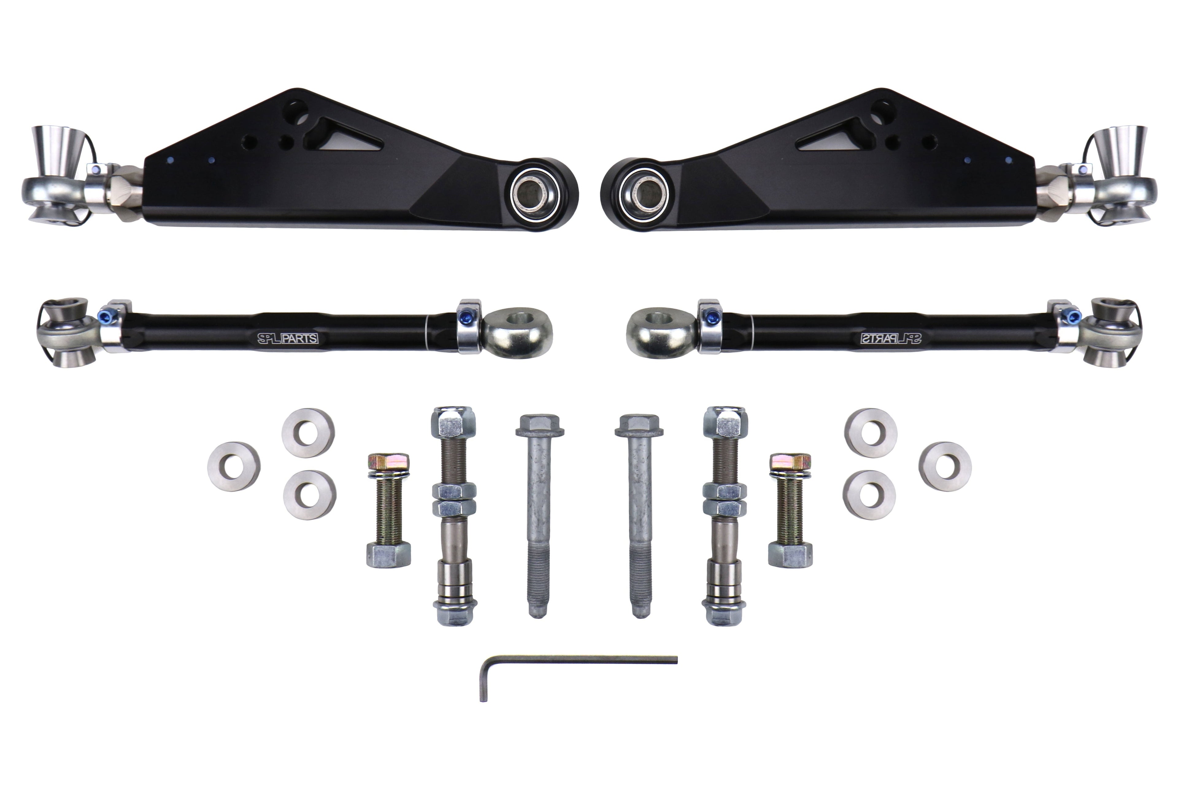 SPL Parts Front Lower Control Arms - 2013-2016 Scion FR-S / 2013-2026 Subaru BRZ / 2017-2026 Toyota GR86/86