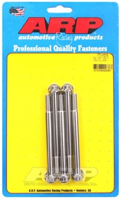 ARP M8 x 1.25 x 100 12pt SS Bolts (Set of 5)