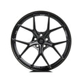 TITAN 7 T-S5 Machine Black 18x9.5 +40 5x100 (Single Wheel) - 2013-2024 Subaru BRZ / Scion FR-S / Toyota GR86 / 2014-2018 Subaru Forester