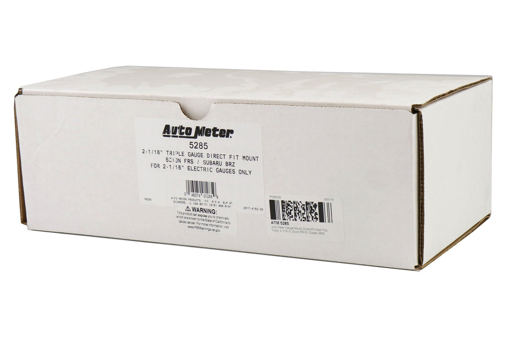 AutoMeter Direct Fit Dash Top Triple Gauge Pod - Universal