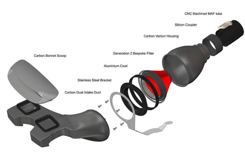Eventuri F56 Mini Cooper S Carbon Intake