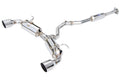 Invidia N2 Cat Back Exhaust - Stainless Steel Tips - 2013-2024 Scion FR-S / Subaru BRZ / Toyota GR86