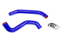 HPS Reinforced Blue Silicone Radiator Hose Kit Coolant Chevy 10-15 Camaro 3.6L V6