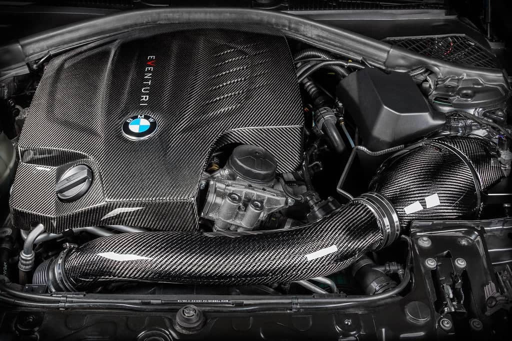 Eventuri BMW F-Chassis N55 Black Carbon Engine Cover